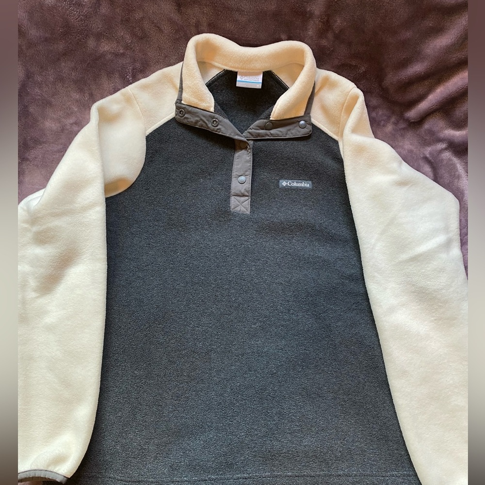 Women’s size M Columbia Benton Springs Half-Snap Fleece Jacket - Picture 2 of 6